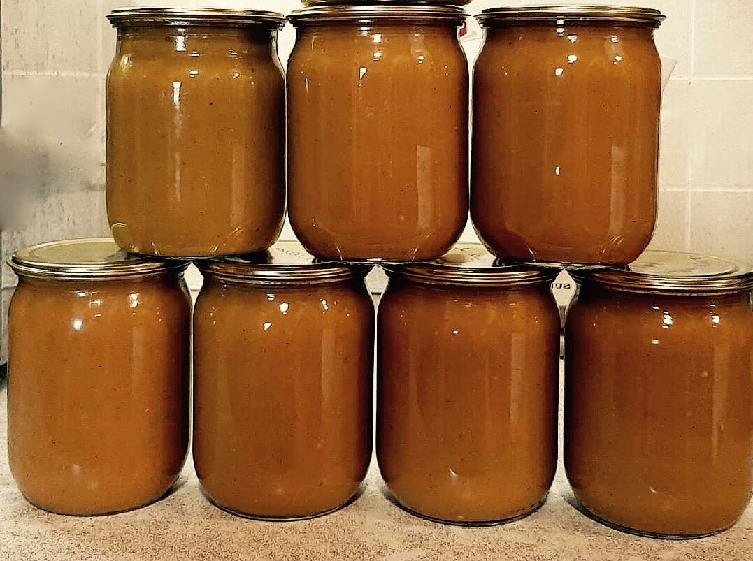 Икра из баклажанов.