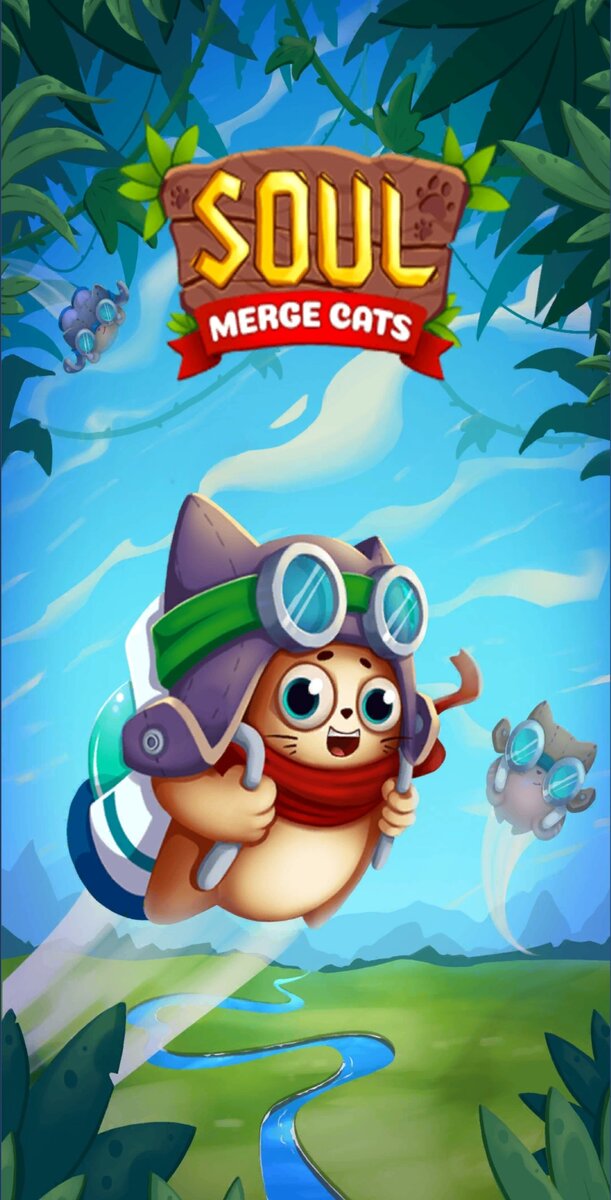 Игра Merge cats   