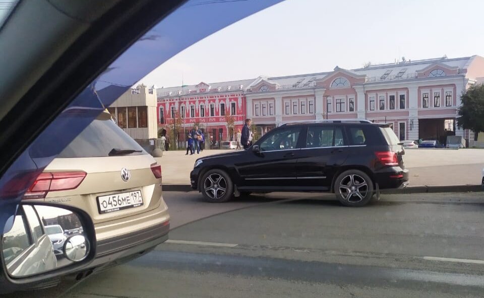 Отреставрированные здания в центре Тулы