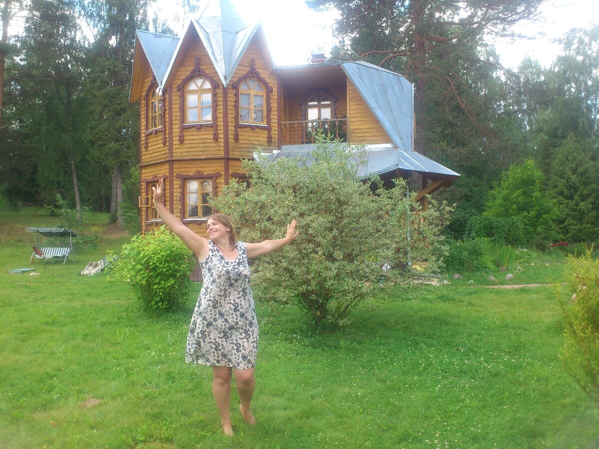 Моя сестра Олечка.