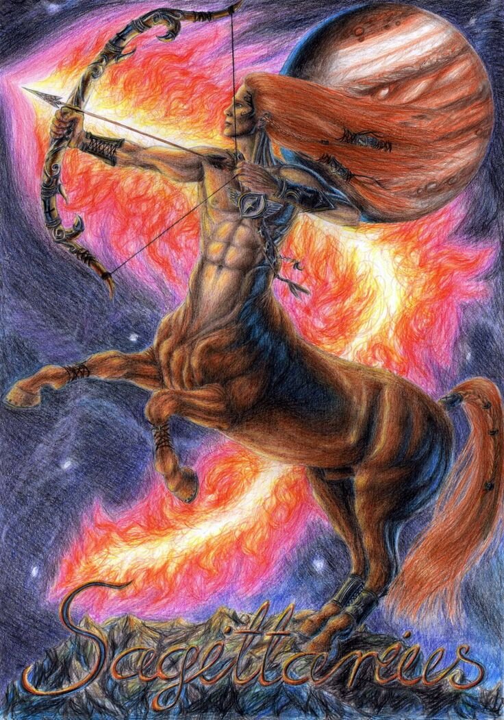 Стрела, у данного знака, символизирует его целеустремленность, а также духовный поиск истины в этой жизни.