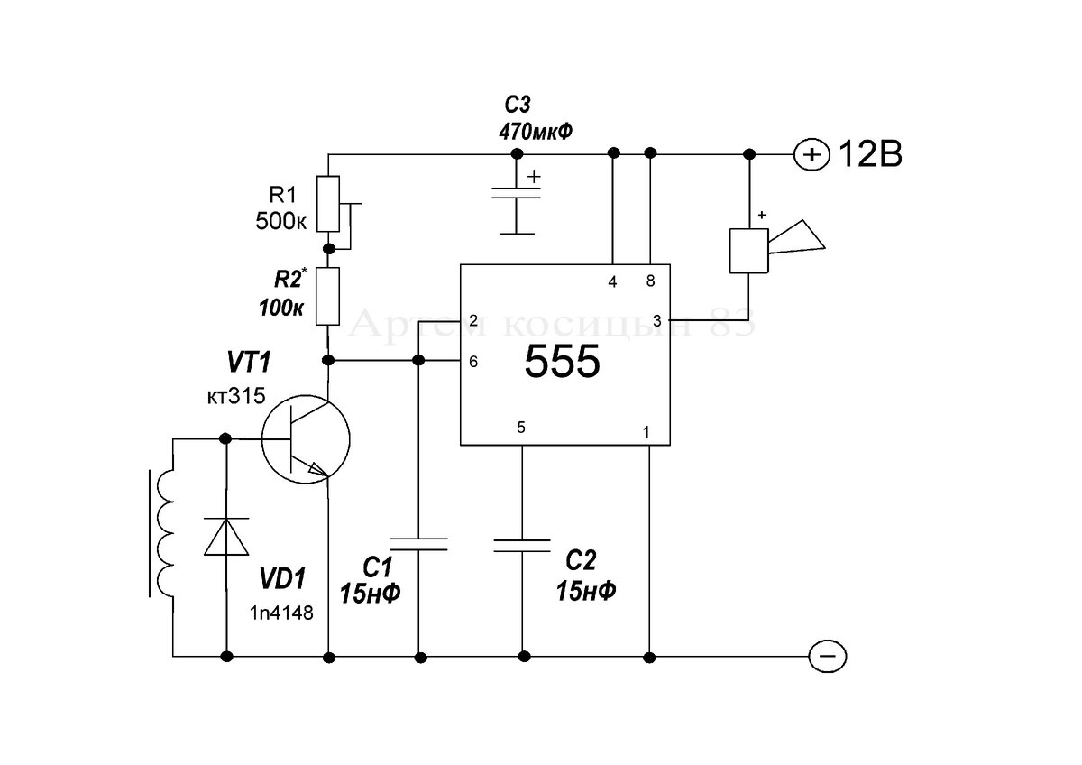 Датчик оборотов и остановки кулера на микросхеме 555 | Электронные ...