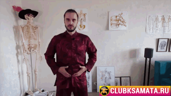 Приседание и втягивание живота