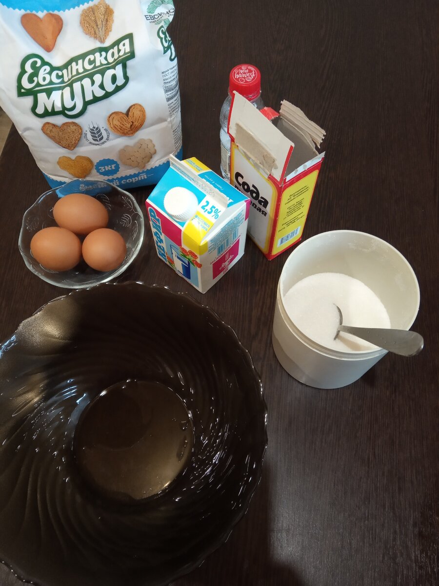 Ингредиенты для оладьев