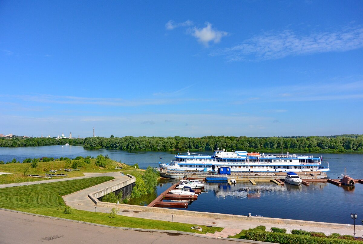 Причал в Коломне