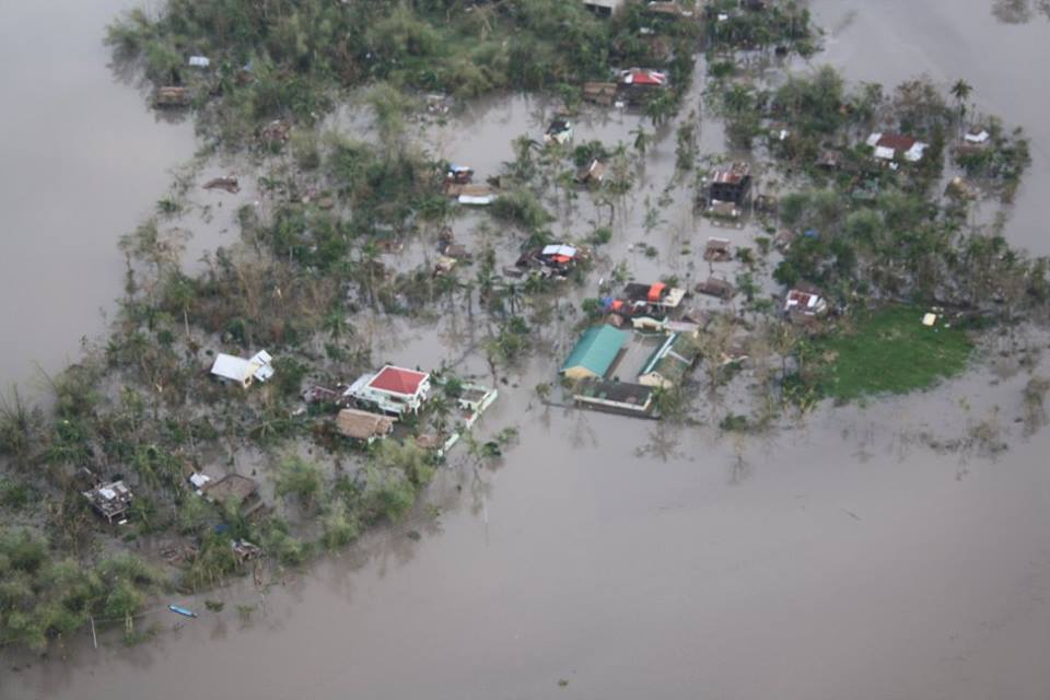 Последствия тайфуна "Нина".