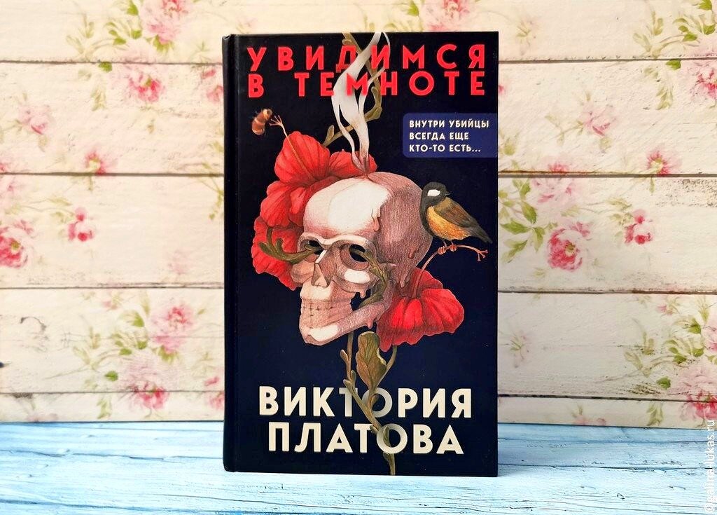 Книга Виктории Платовой "Увидимся в темноте". Фото автора