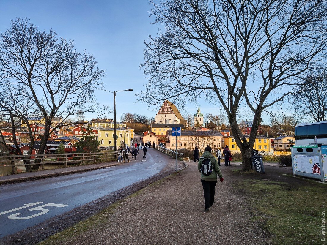 Дорога в старый город.