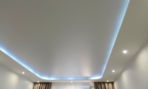 Потолок из гипсокартона своими руками: инструкция монтажа, подсветка