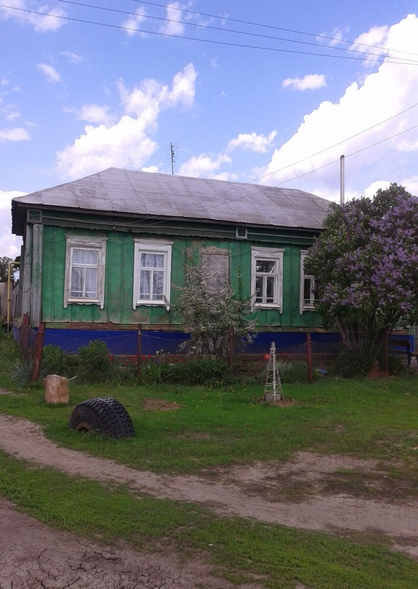 Дом в с. Городище, который построен моим прадедом более ста лет назад. 