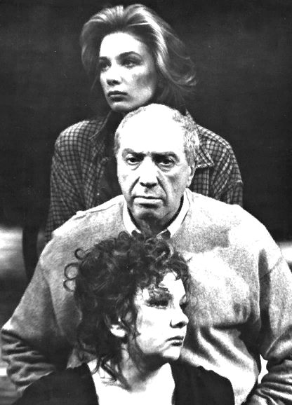 "После репетиции" Анна Эгерман — Дарья Юрская, Хенрик Фоглер — Сергей Юрский,
Ракель — Наталья Тенякова. Фото И. Александрова