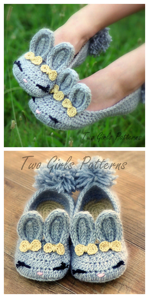 Источник: http://fabartdiy.org/crochet-women-bunny-slippers-free-crochet-pattern-paid/