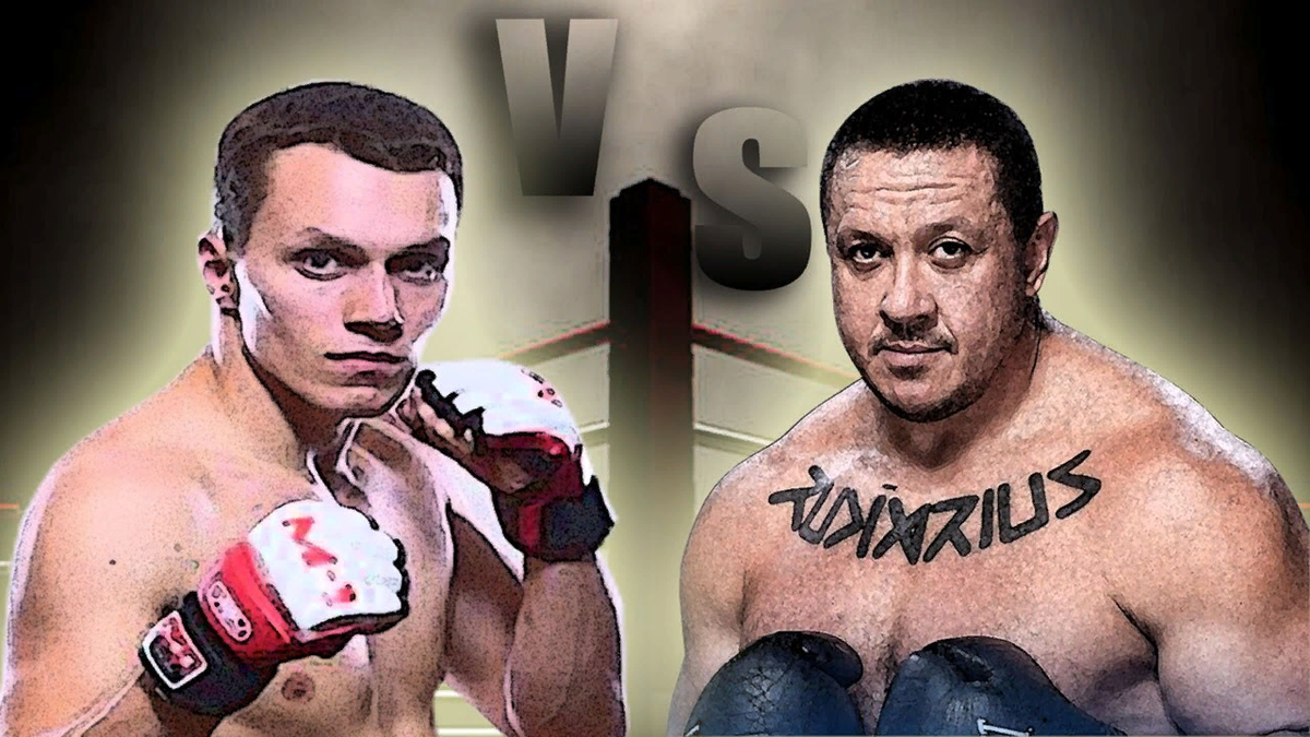 стронгмен Михаил Кокляев и известный блогер Артём Тарасов. 