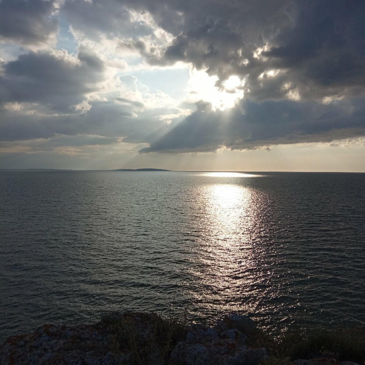 "Красивое место". Азовское море. Вечер.