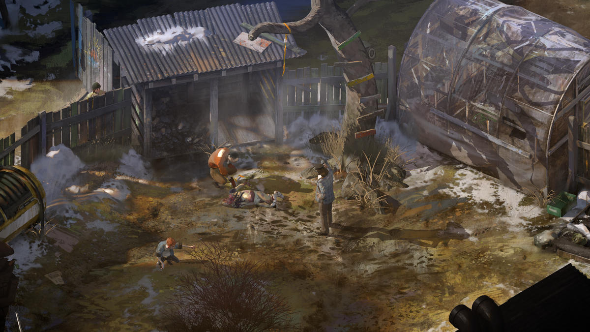 Интересная  и необычная графика способствует антуражу игры