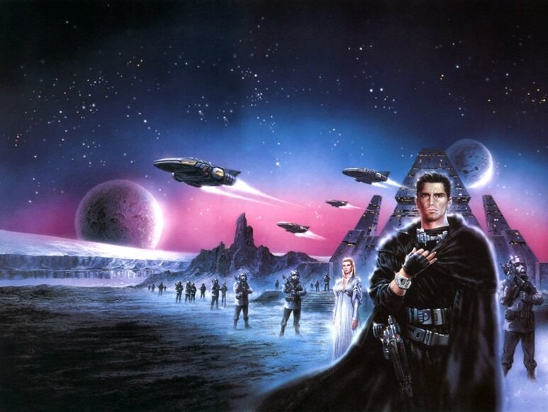 Dorsai art by Luis Royo