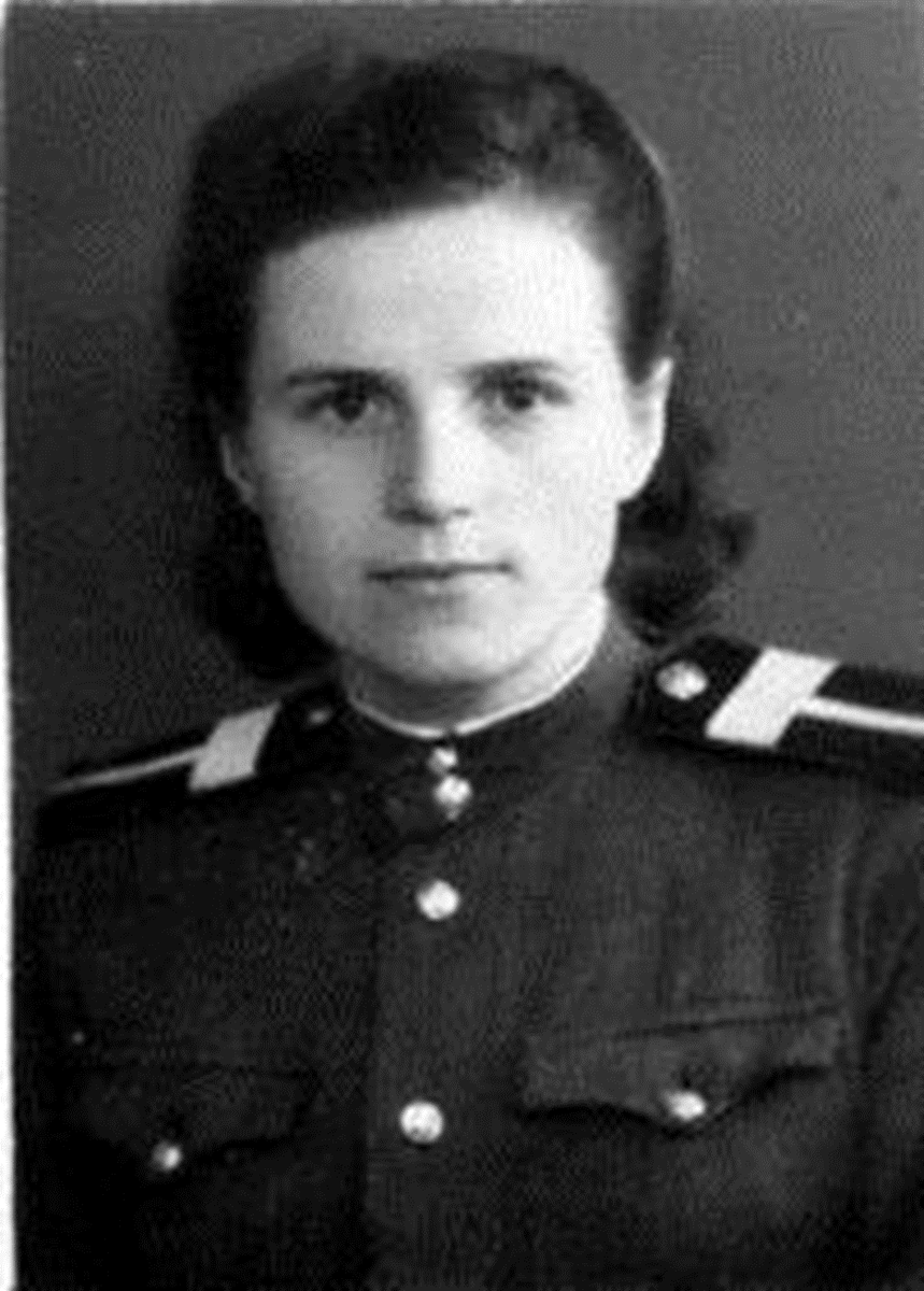 В.И. Скрында в годы Великой отечественной войны.