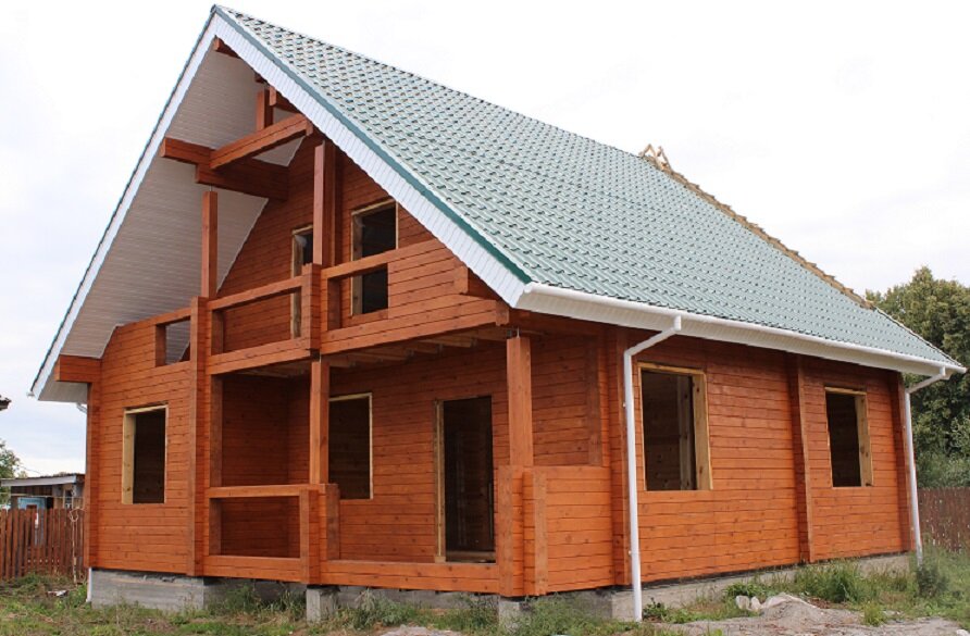 Дачный дом из профилированного бруса