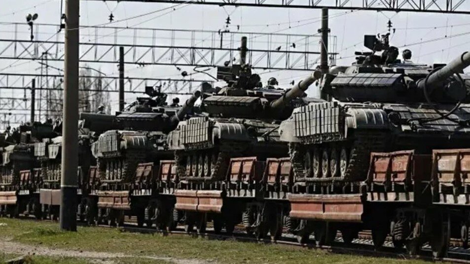 Переброска танков ВСУ к Крыму