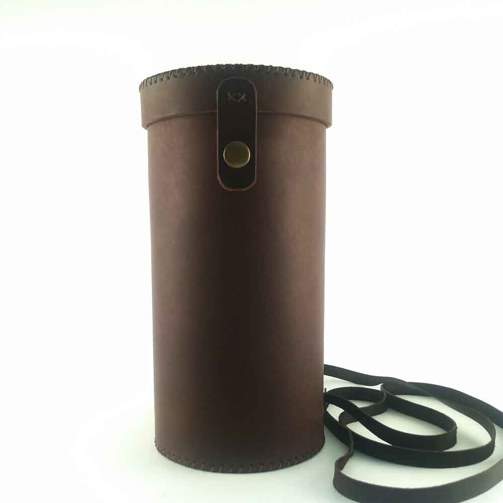 Кожаный тубус футляр на заказ