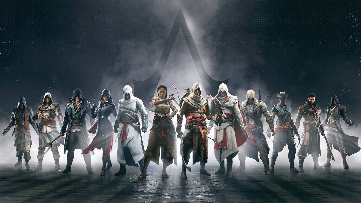 Главные герои всех частей Assasin's Creed