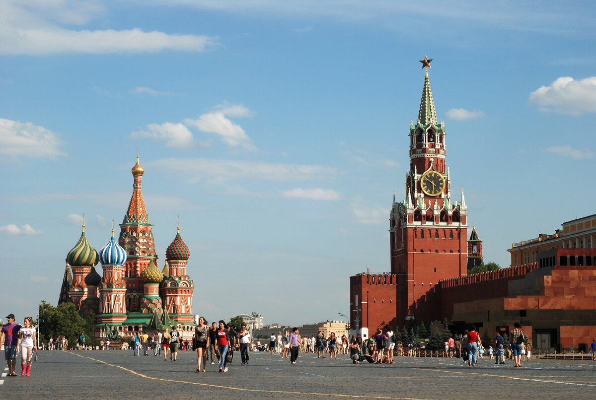 Фото: Москва, Красная прощадь.