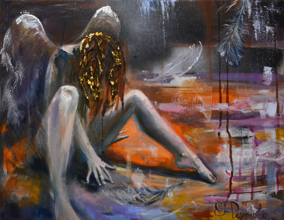 Возрождение. Акрил/холст. 50х40