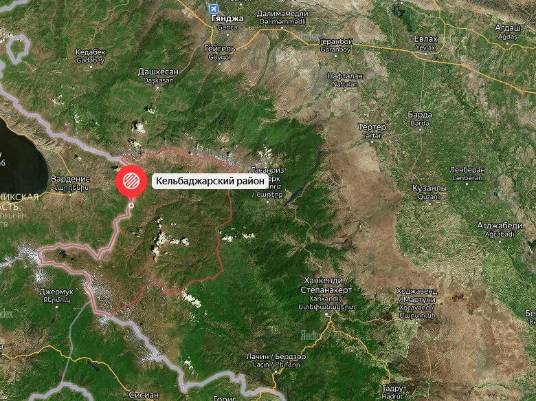 Точка на карте, где были задержаны диверсанты