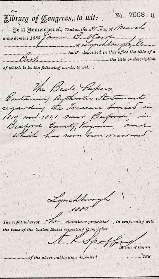 Библиографическая карточка из библиотеки Конгресса США (источник фото: Интернет)