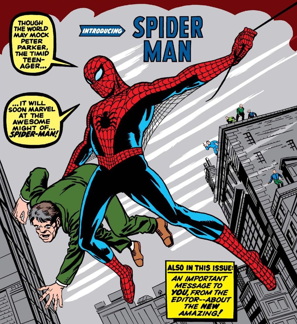 первый выпуск человека паука комикс. человек паук старые комиксы. первый комикс про человека паука. первое появление человека паука. The amazing spider-man #101.