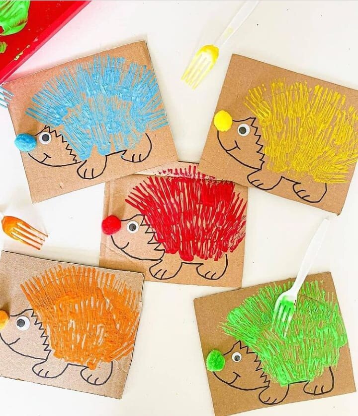 техники рисования для детей дошкольного возраста
