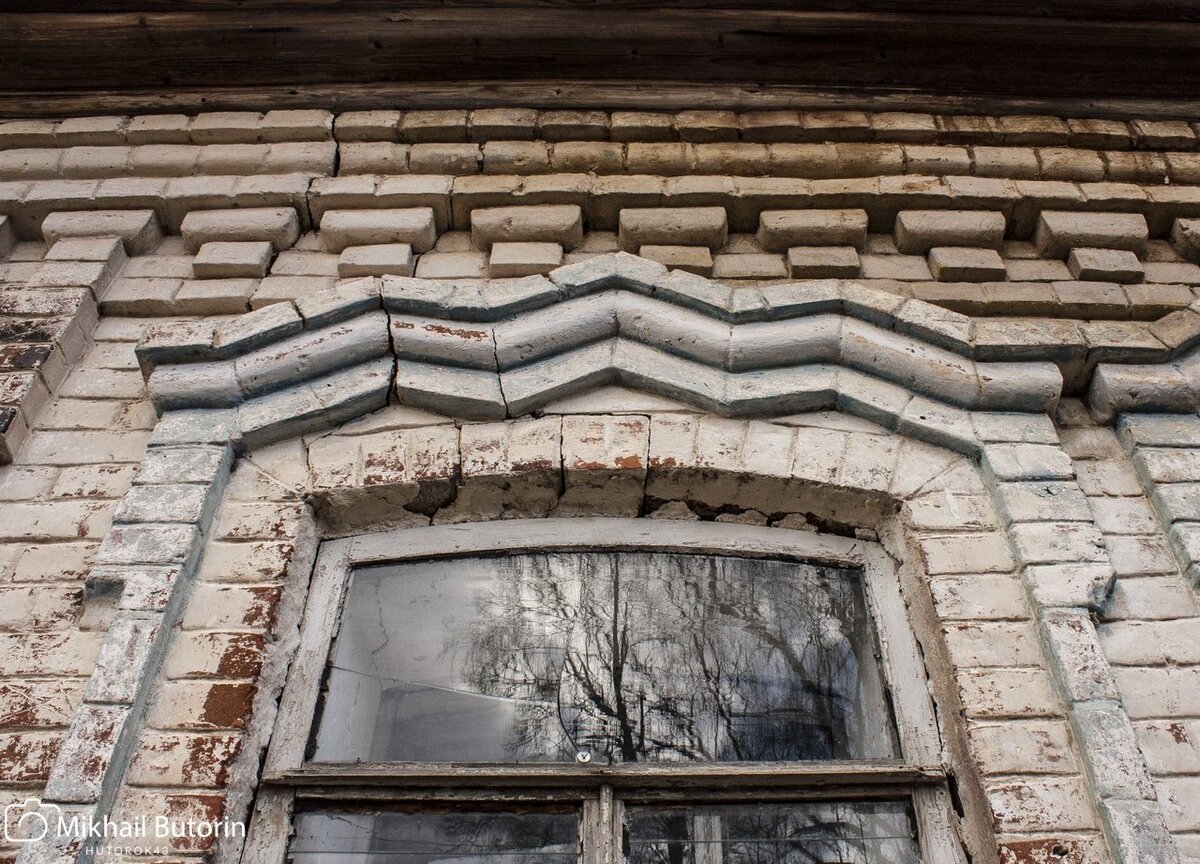 Наличники до ремонта фасадов. 