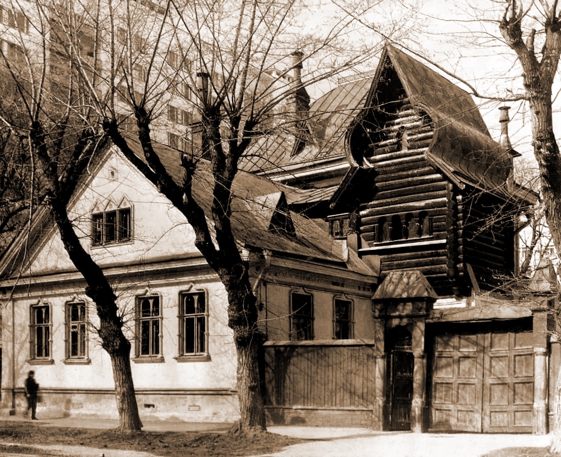 Дом-музей Виктора Михайловича Васнецова 1973г // Фото - pastvu.com
