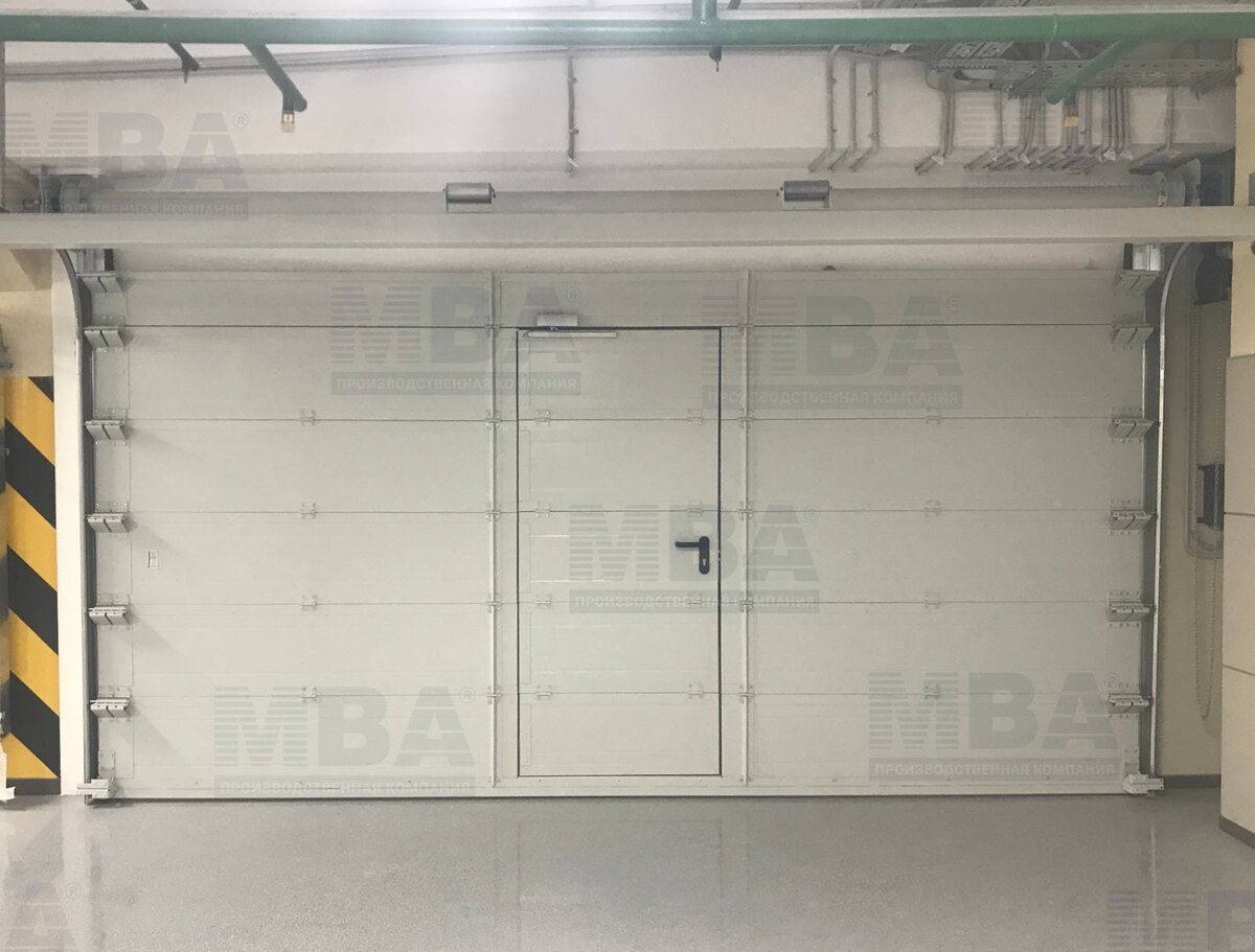 промышленные секционные ворота