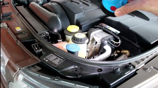 Первый запуск Webasto после замены горелки на Land Rover Discovery 4 ...