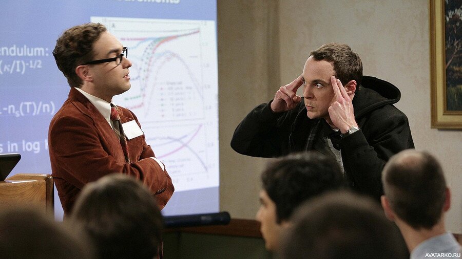 Доктор наук, Шелдон Купер пытается взорвать мозг доктора наук Леонарда Хоффстедера