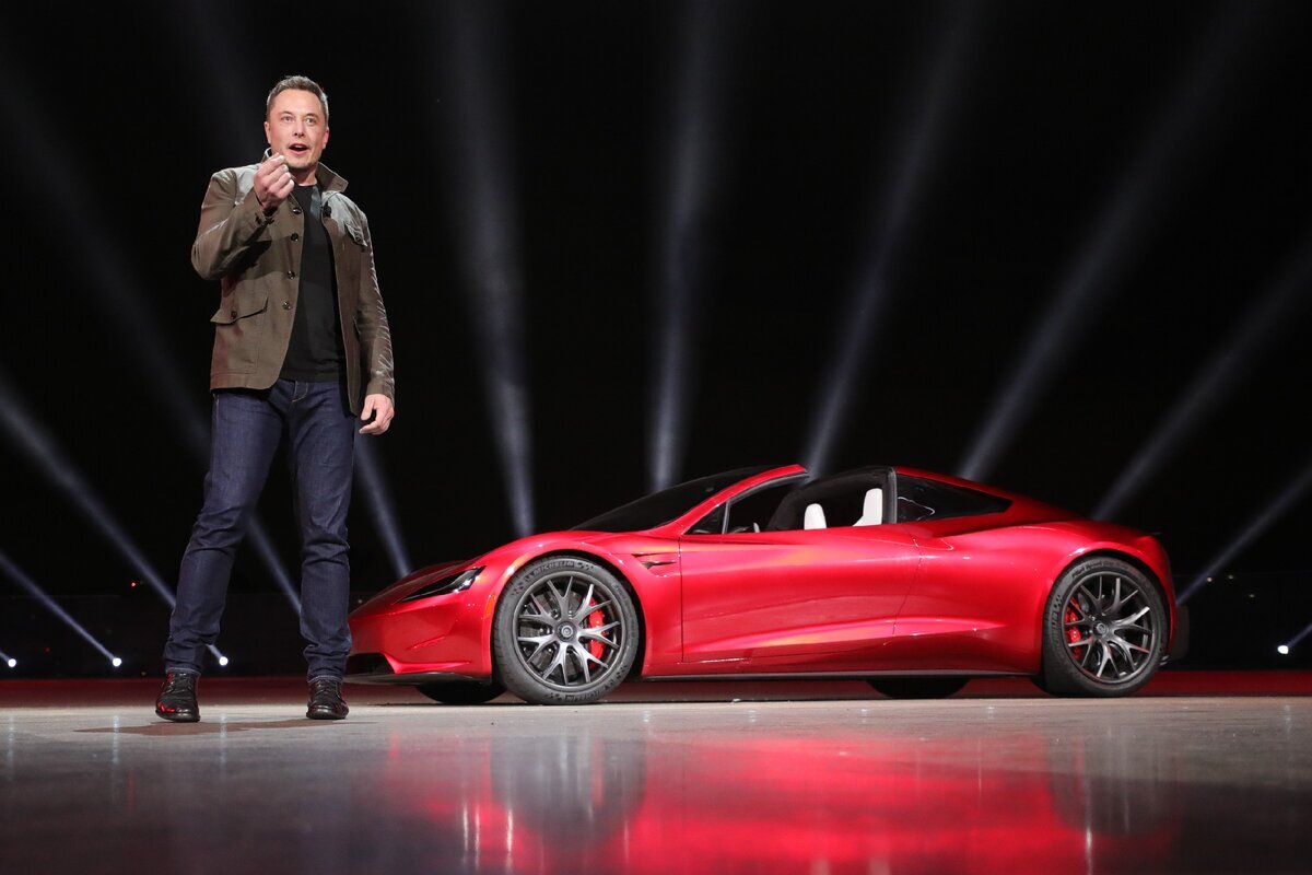 Анонс Tesla Roadster