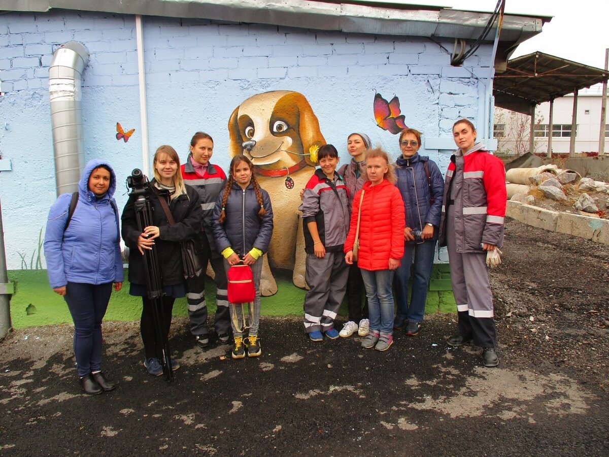 Это мы на субботнике в пансионате