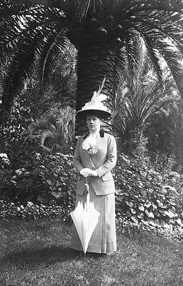 Фотография Л.Ф.Достоевской за границей, 1914-1915 гг.