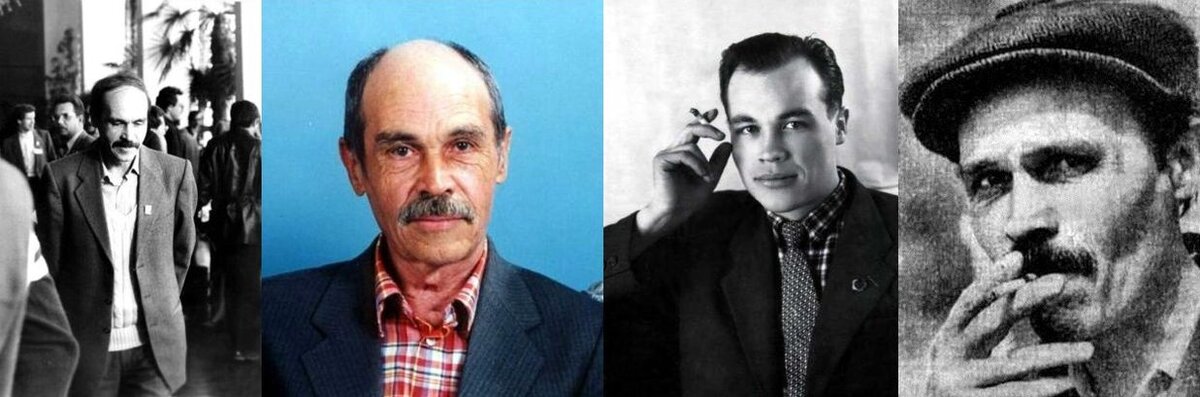 Виктор Колупаев в разные годы своей жизни. Родные города для него - Якутск (детство), Красноярск (школьные годы) и Томск (вся творческая жизнь)