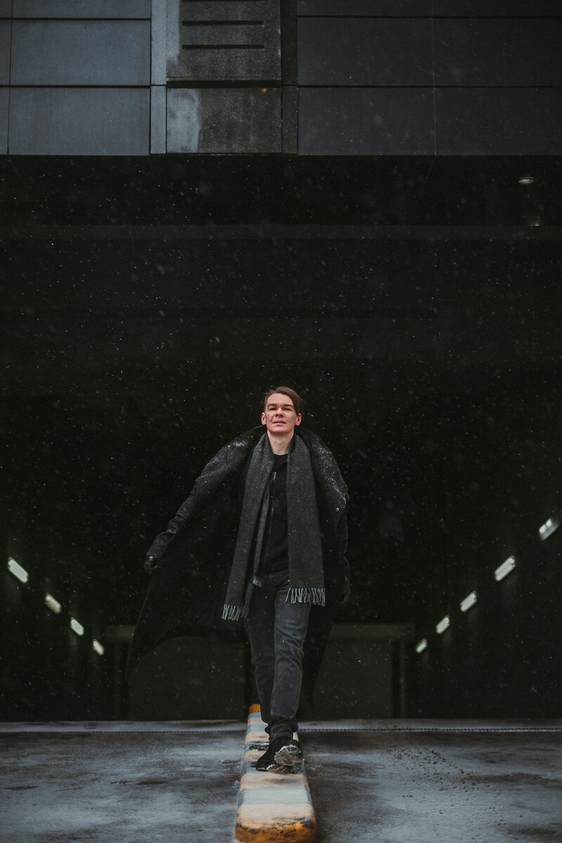 Экспресс фотосессия в локации БЦ белая площадь.