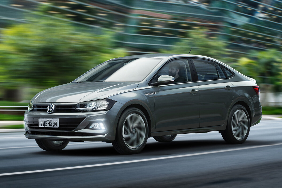 Бразильский Volkswagen Virtus, 2017 год
