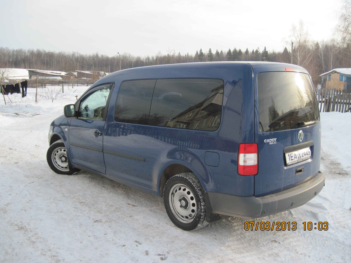 Мой отзыв о Volkswagen Caddy Maxi 3 | Первый обзорный | Дзен