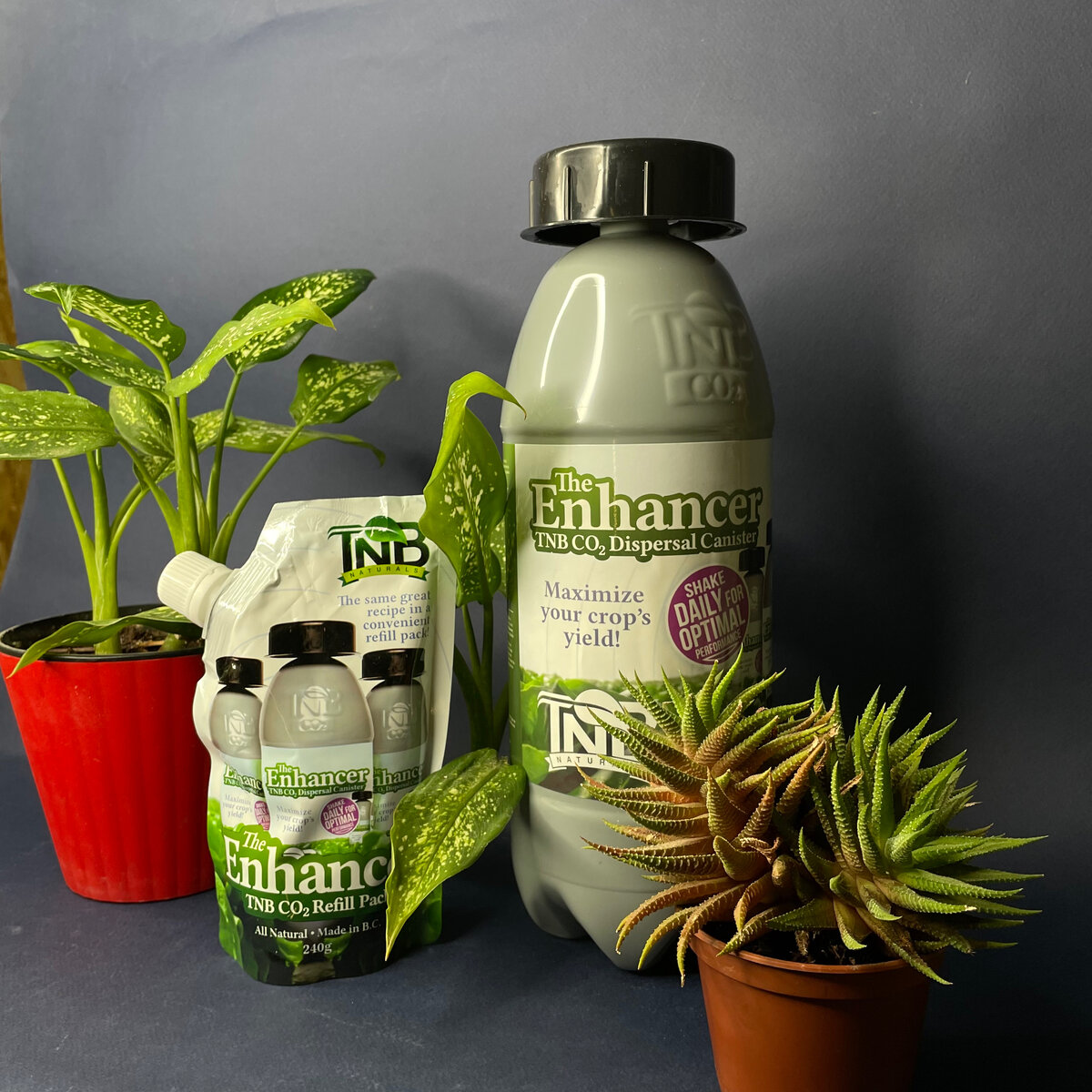 Балон с CO2  и наполнитель CO2