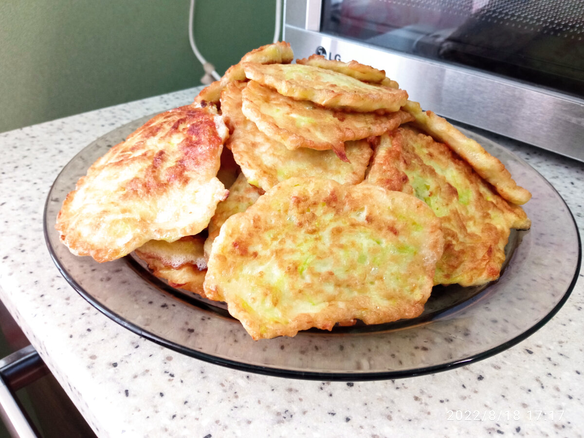 Оладушки кабачковые