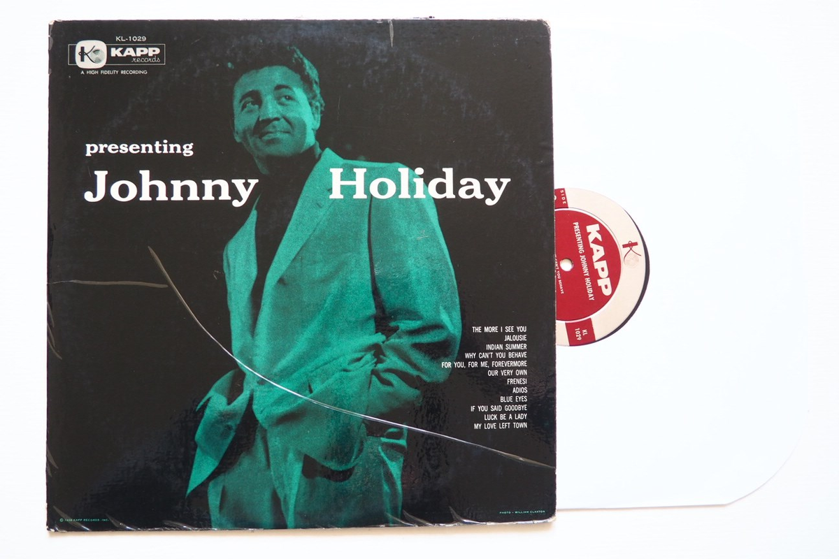 Альбом Джонни Холидея 'Presenting Johnny Holiday', выпущенный лейблом Kapp в 1956 году