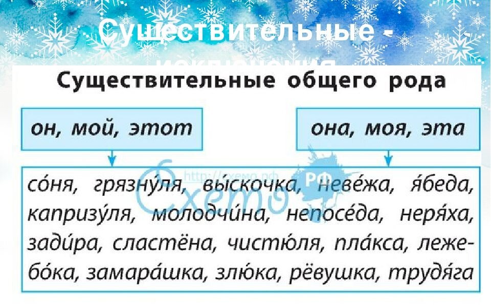 План схема какой род - 91 фото