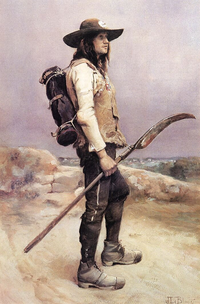 Вандеец. Художник Ж.Л. Бланту