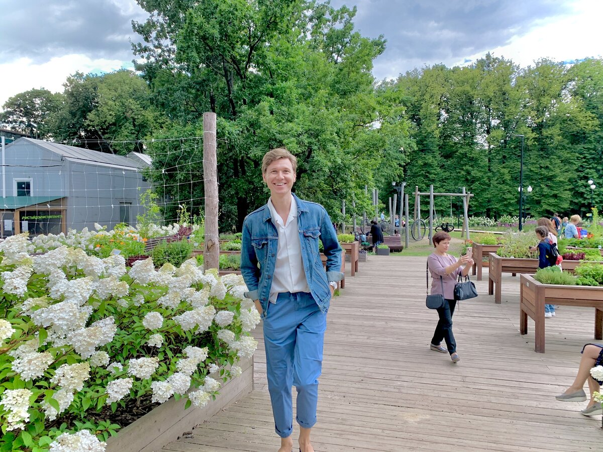 В Ботаническом саду в Москве когда ещё было тепло. Фото автора. 