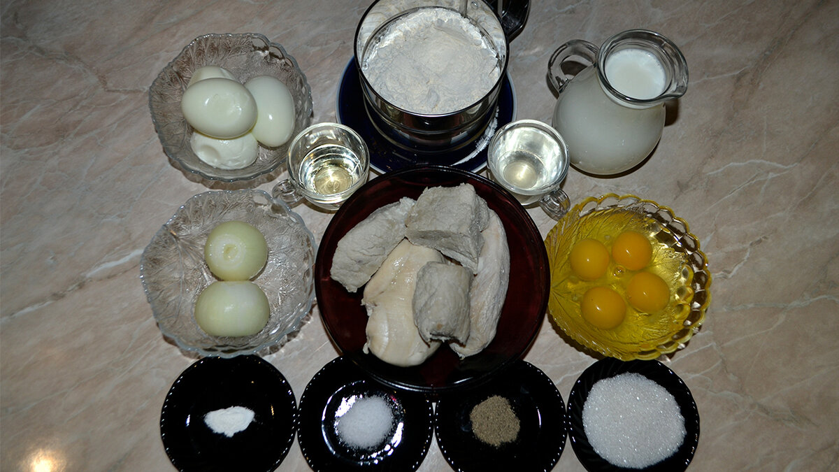 Блины с мясом рецепт